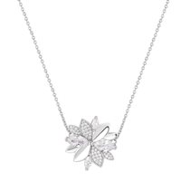 Collier Rosato Femme Gaia in Argent Cubic Zirconia RZGA42